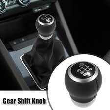 6 Speed Manual Gear Shift Knob for Subaru Impreza WRX STI Outback Silver Tone