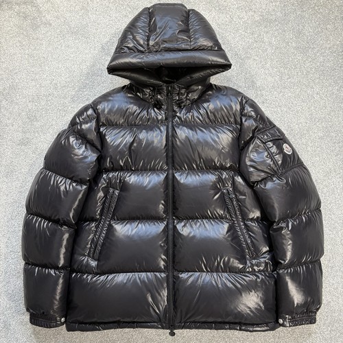 Moncler ecrins black puffer - moncler,