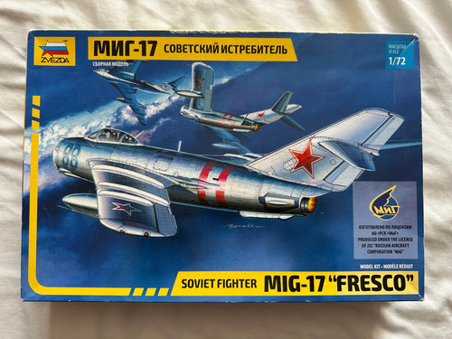 Mig fresco zvezda - mig-17,