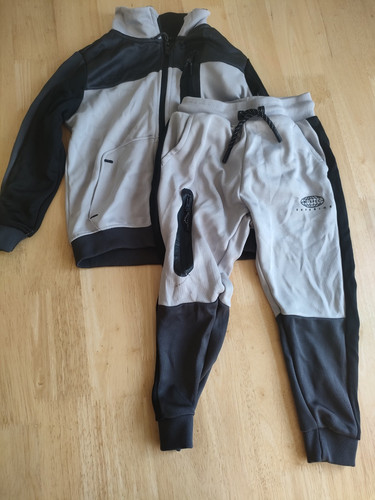 George boys grey black hooded - george,