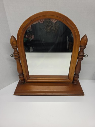 Vintage wooden shave vanity - wooden,