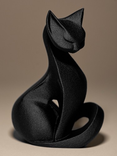Cat statue - cat, 8”