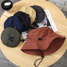 Waterproof Bucket Hat Anti-UV Quick Dry Sun Hat Fishing Hiking Camping Foldable