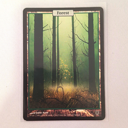 Mtg forest unhinged - mtg,