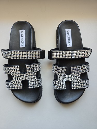 Steve madden diamante sliders - steve,