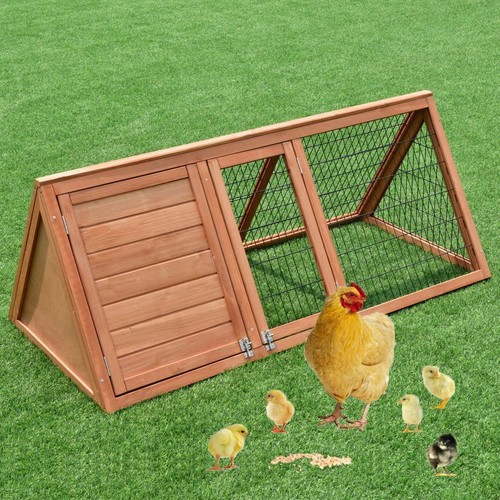 Wooden triangle rabbit - wooden,