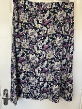 Mistral Navy Floral Midi