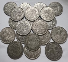 50% Silver Half Crown Coins