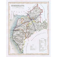 CUMBERLAND Antique Coloured