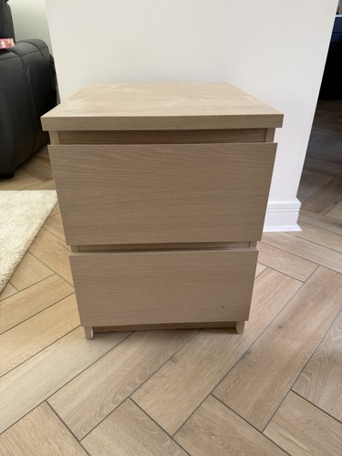 Oak chest drawers - oak,
