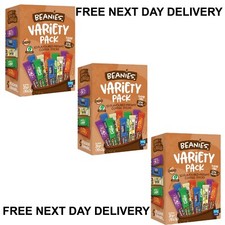 3 x Beanies Instant Flavoured Coffee Sachets Variety Pack- 10 Sticks Per Pack