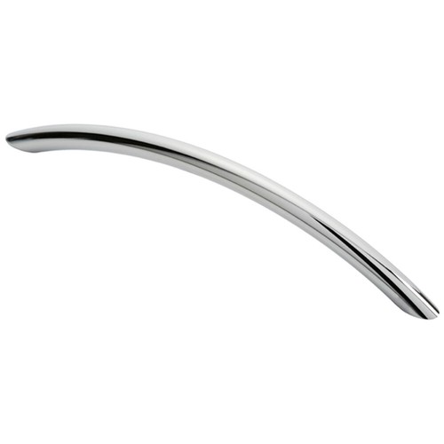Curved bow cabinet pull handle - bow,