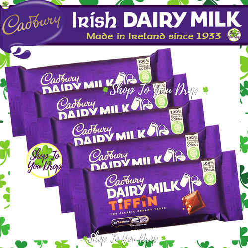 Irish cadbury tiffin milk - tiffin,