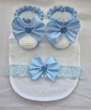 Romany baby booties - baby, and