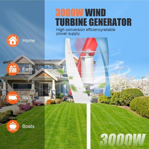 3000w 24v vertical axis - axis, wind