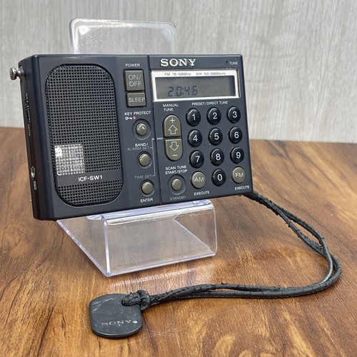 Sony icf sw1 - fm, stereo