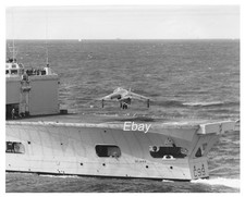 HARRIER GR.1  XV742 1969 HMS BLAKE ORIGINAL HAWKER SIDDELEY PHOTO RARE