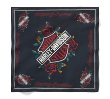 Harley Davidson Women's Serpent Rose Bandana 97766-25VW