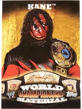WWE KANE 2010 TOPPS WORLD