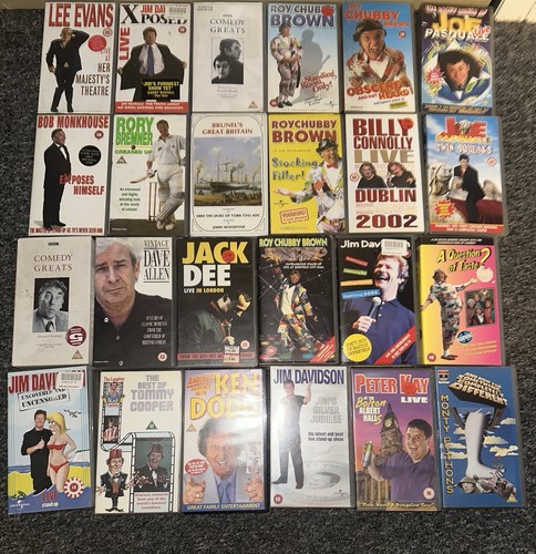 Comedy vhs job - vhs, bundle