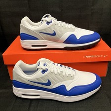 Nike Air Max 1 G Anniversary Shoes AQ0863 102 Game Royal Blue White Sz 12