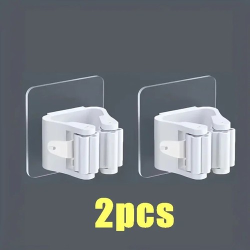 Mop holder self adhesive broom - self-adhesive,