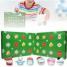 24 Mini Christmas PVC Holiday Advent Calendar 2025 Squishmallows Calendar