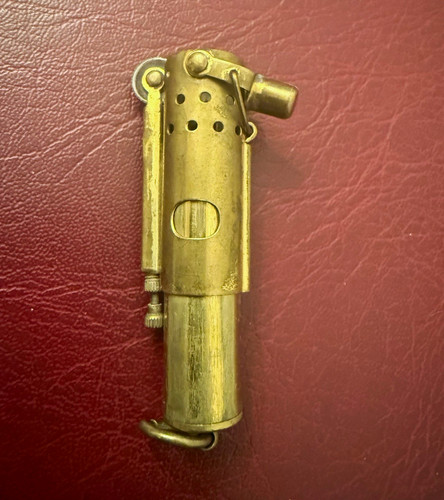 Brass trench lighter antique - trench,