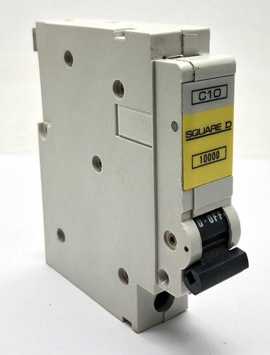 Square qoe 10amp single pole - d,