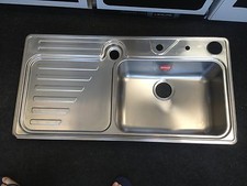 FRANKE LARGO LAX 614 STAINLESS STEEL SINK, LHD LOWEST UK PRICE- READ ADVERT