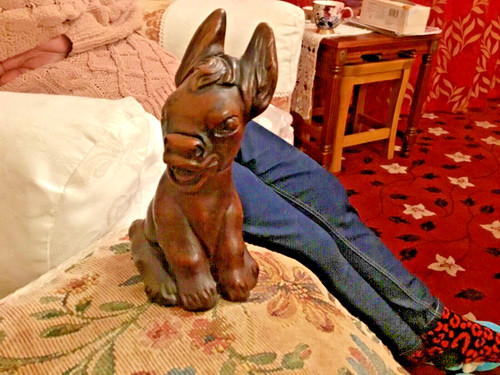 Vintage carved figural - vintage,