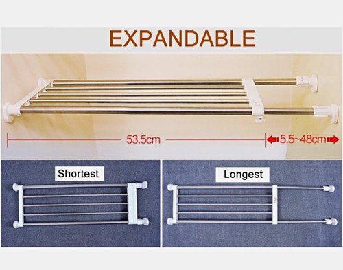 Wall mounted expandable - wall,