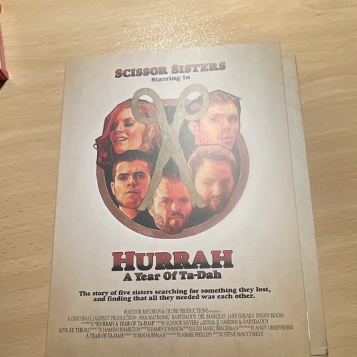 Scissor sisters hurrah a - scissor,