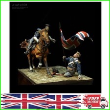 90MM Resin Soldier model kits figure colorless and self-assembled  0152