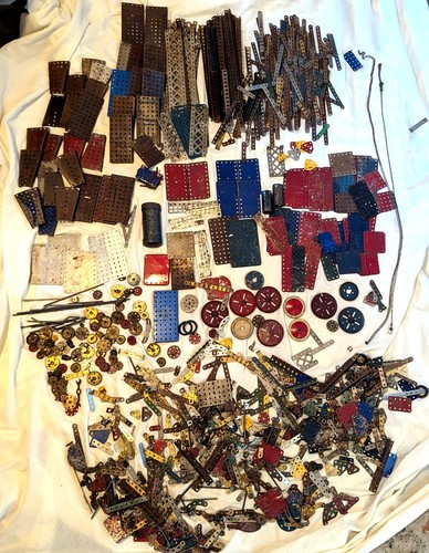 Vintage meccano approx 14kg - approx,