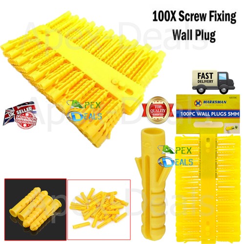 100x wall plugs - plugs, raw