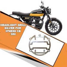 "HEADLIGHT GRILL, SILVER" FIT