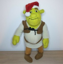 Play By Play Shrek 2 Ogre Santa Hat Soft Plush Stuffed Teddy Toy Xmas 10" 2004