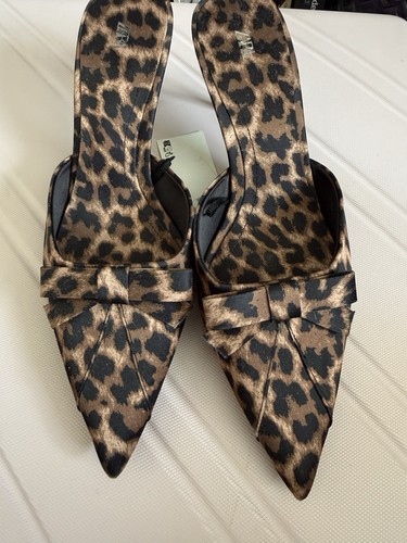 Zara animal leopard print - zara, bow