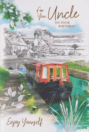 Uncle birthday greeting card - uncle,