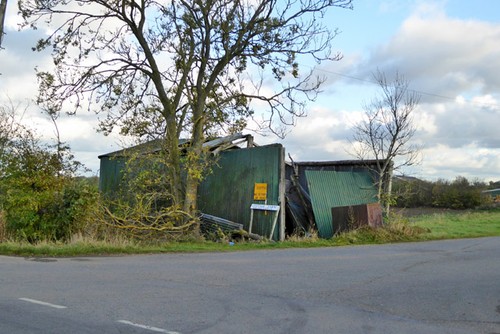 Photo 6x4 collapsed - 6x4, shed