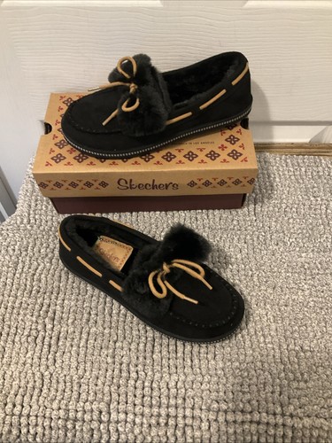 Skechers fur lined - lined, black