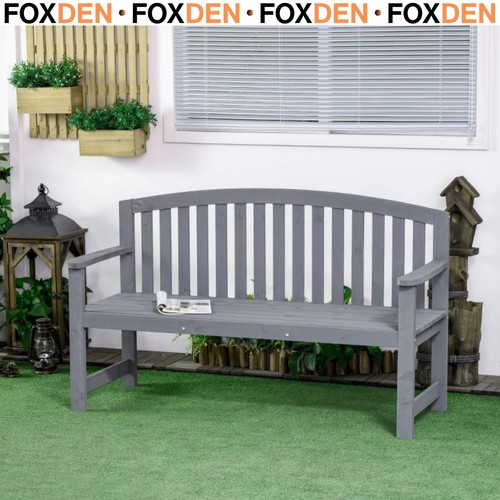 Seater wooden garden - wooden, bench