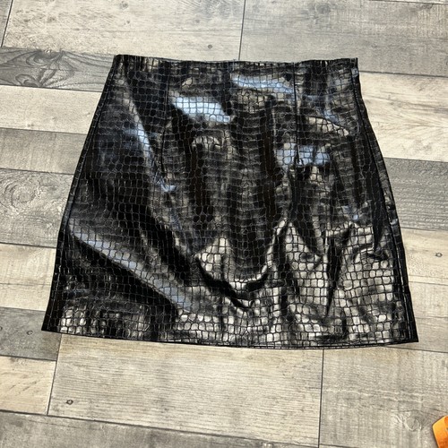 Ladies zara faux leather - faux,