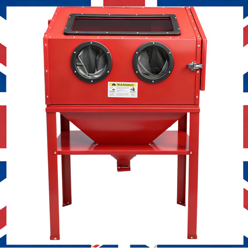 Sandblasting cabinet red - cabinet,