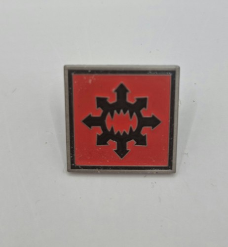 World eaters warhammer 40k pin - world,