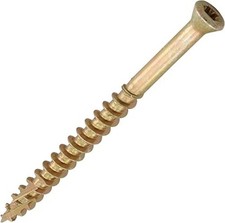 TIMCO C2 Tongue-Fix Premium Tongue & Groove Yellow Woodscrews - 3.5 x 45 -