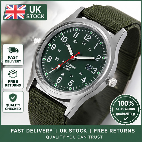 Men field watch - watch, nylon