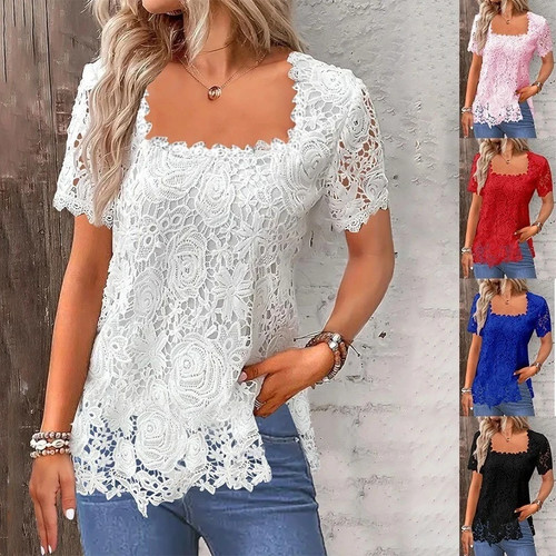 Ladies lace casual loose - lace,