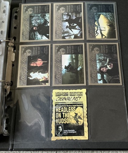Sleepy hollow trading cards - sleepy,